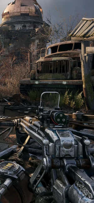 Iphone X Metro Exodus Background — iPhone 16 Pro Max Wallpaper