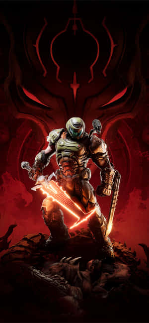 Doom Eternal iPhone — iPhone 16 Pro Wallpaper
