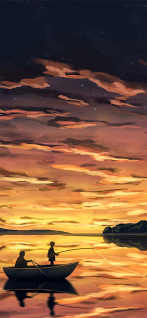Mga Larawan ng Pangingisda — iPhone 13 Pro Max Wallpaper