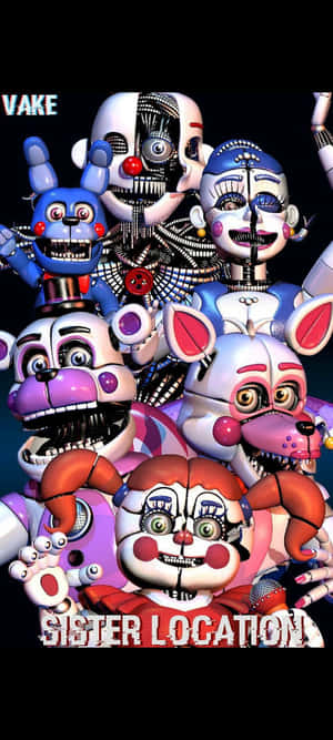 Five Nights At Freddys Sister Location — iPhone Xr Wallpaper