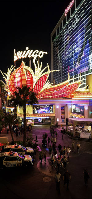 Vegas Iphone — Galaxy A54 Wallpaper