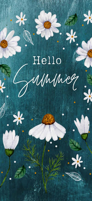 Iphone X Summer Background — Floral iPhone Wallpaper