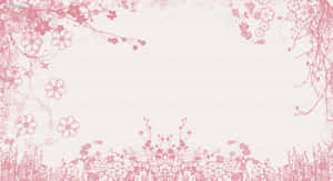 Pink Floral — Pink Floral Wallpaper