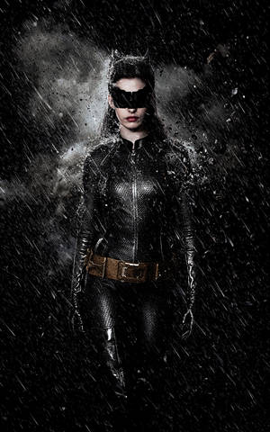 The Dark Knight Cat Woman Portrait wallpaper. — RedMagic Tablet Wallpaper