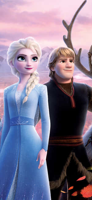 Elsa Phone — iPhone Xs Max Wallpaper