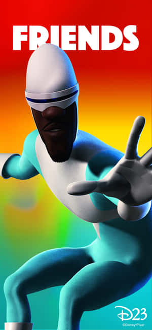 Frozone Cute Matching Best Friend Home Screen Idea — Samsung S23 Wallpaper