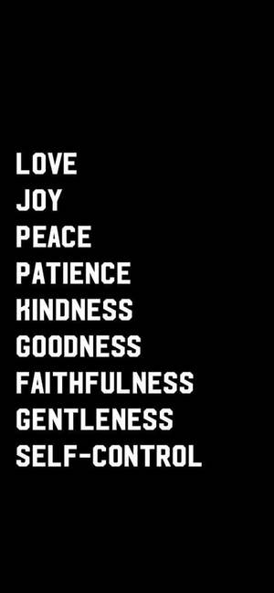 Fruit Of Sprit Motivational Iphone — Galaxy Note Wallpaper