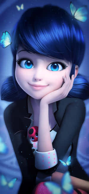 Nakakatawang Larawan ni Ladybug — iPhone 17 Pro Wallpaper