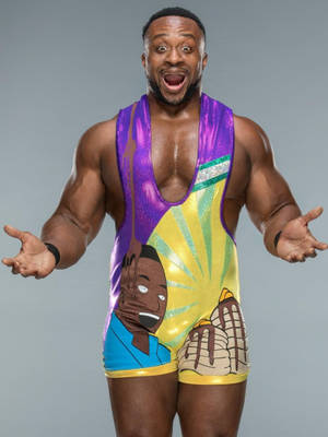 Nakakatawang wallpaper ng Wrestler na si Big E — 3:4 Wallpaper