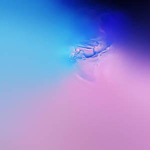 Galaxy S10 rosas at asul na tubig na wallpaper — Samsung Galaxy S20 Wallpaper