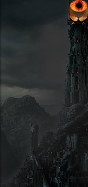 Galaxy S10 Plus dark castle wallpaper — iPhone 15 Plus Wallpaper