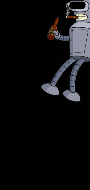 Galaxy S10 Plus Bender Fan Art — iPhone 14 Plus Wallpaper