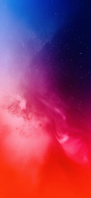 Galaxy Sky In Gradient Red Iphone — Samsung S23 Wallpaper