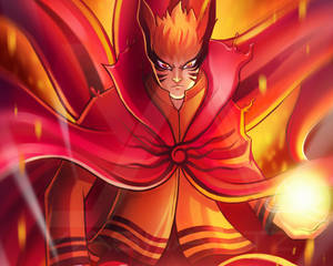 Galit na si Naruto sa Baryon Mode — Naruto Baryon Mode Wallpaper