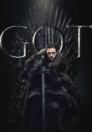 Game of Thrones Season 8 Snow Throne Wallpaper — Game of thrones season 8 Wallpaper