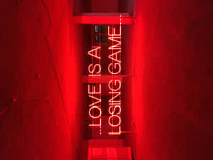 Neon Red Aesthetic — Neon Red Aesthetic Wallpaper