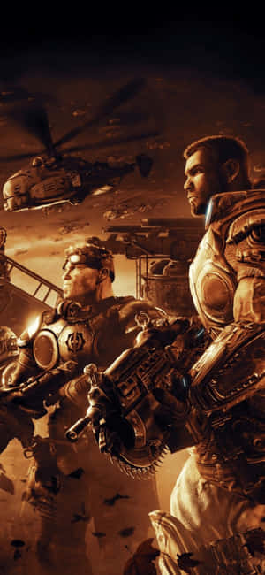 Iphone X Gears Of War 5 Background — Samsung Galaxy S20 Wallpaper