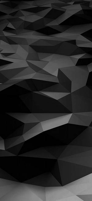 Black Apple Iphone Image With Geometric Design — iPhone Xs Max Wallpaper