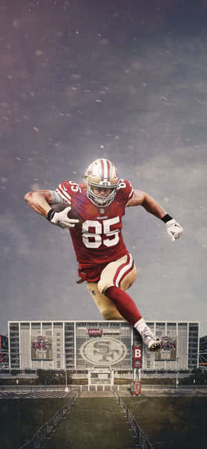 George Kittle — iPhone 12 Wallpaper