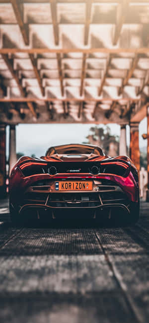 Iphone Xs Mclaren 720s Background — Galaxy A56 Wallpaper