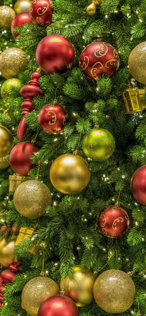 Background ng iPhone para sa Pasko — iPhone 15 Plus Wallpaper