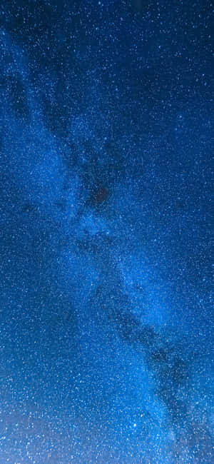 Blue Galaxy Iphone — iPhone 15 Pro Wallpaper