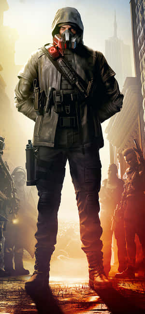 Iphone Xs Max The Division Background — iPhone 14 Wallpaper