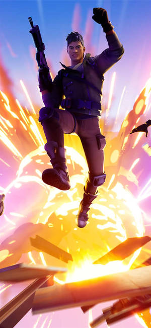 1080 Fortnite — iPhone 17 Pro Wallpaper