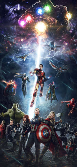 Iphone Xs Marvel's Avengers Background — iPhone Air Wallpaper