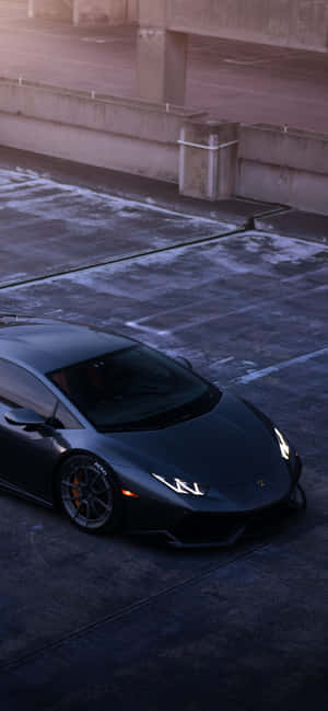 Black Lamborghini Iphone — Pixel 8 Wallpaper