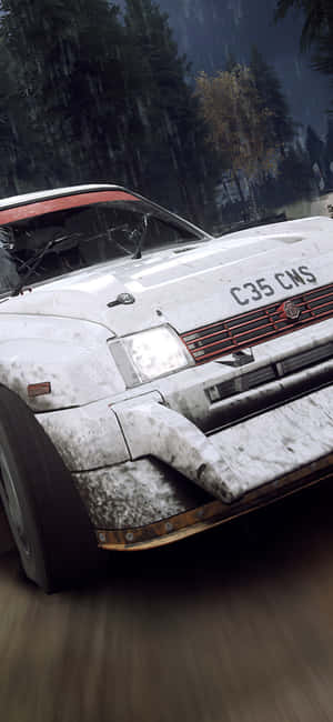 Iphone Xs Dirt Rally Background — iPhone 14 Plus Wallpaper