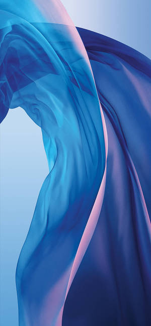 HD iPhone 11 transparent blue pink wallpaper.