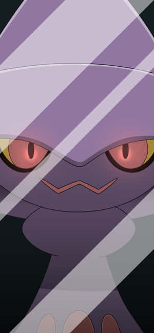 Multong Pokémon na Mismagius sa Salamin — iPhone 16 Pro Wallpaper