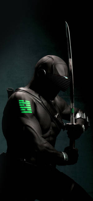Wallpaper ng GI Joe Snake Eye ninja