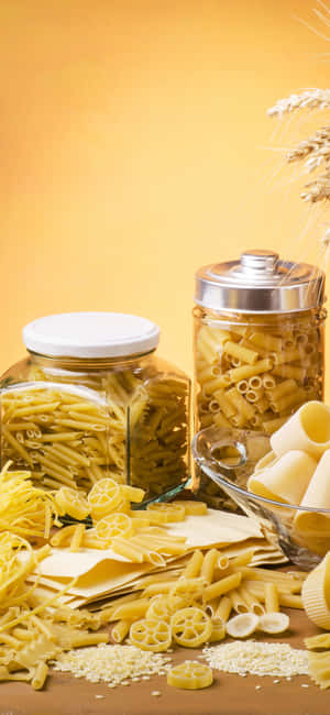 Iphone X Pasta Background — Redmi Note 14 Pro Wallpaper