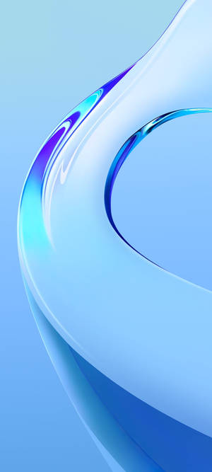 Glassy Asul Vivo Y20 — Pixel 9 Wallpaper
