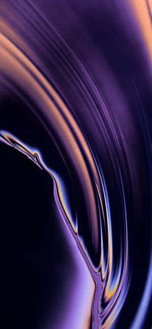 Makintab na Purple iPhone X Abstract — Galaxy A55 Wallpaper