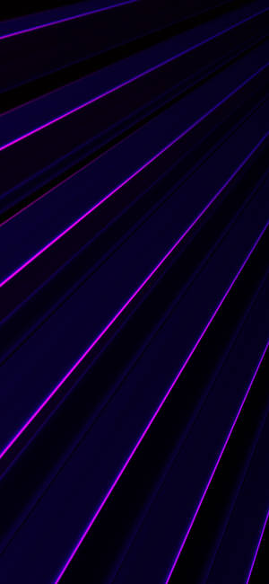 Glowing Black And Purple Aesthetic Lines — 1290x2796 Wallpaper