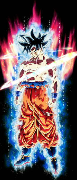 Goku ultra instinct portrait wallpaper — Sony Xperia Wallpaper