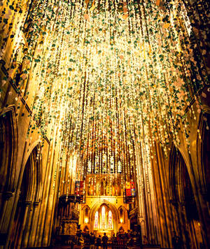 Gintong St. Patrick's Cathedral Ireland wallpaper — Galaxy Z Fold 6 Wallpaper