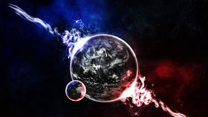 Good Vs Evil Chromebook Poster wallpaper