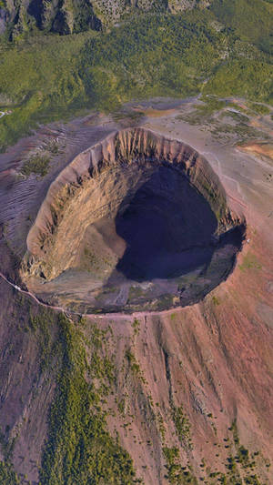 Google Pixel 4 Crater wallpaper