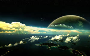 Paglapit ng planetang Mars sa Daigdig wallpaper.