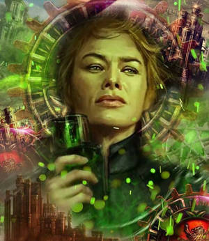 GOT Cersei Lannister Digital Art wallpaper — Galaxy Z Fold Wallpaper