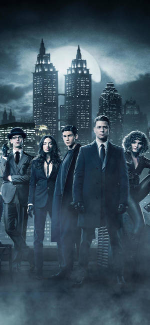 Gotham tv series cast wallpaper