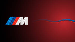 Gradient na Pulang Logo ng BMW M — Bmw Wallpaper