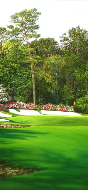 Iphone X Golf Course Background — iPhone Air Wallpaper