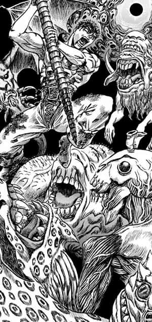 Berserk Manga — iPhone 13 Pro Wallpaper