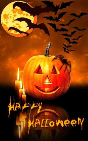 Mga cartoon na larawan ng Halloween