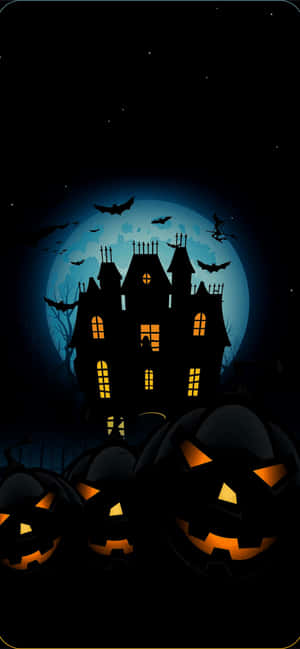 Virtual Background para sa Halloween — iPhone 16e Wallpaper